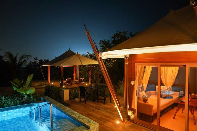 阿拉伯湾边｜拉斯海马秘境｜一座只有32栋别墅的海岛